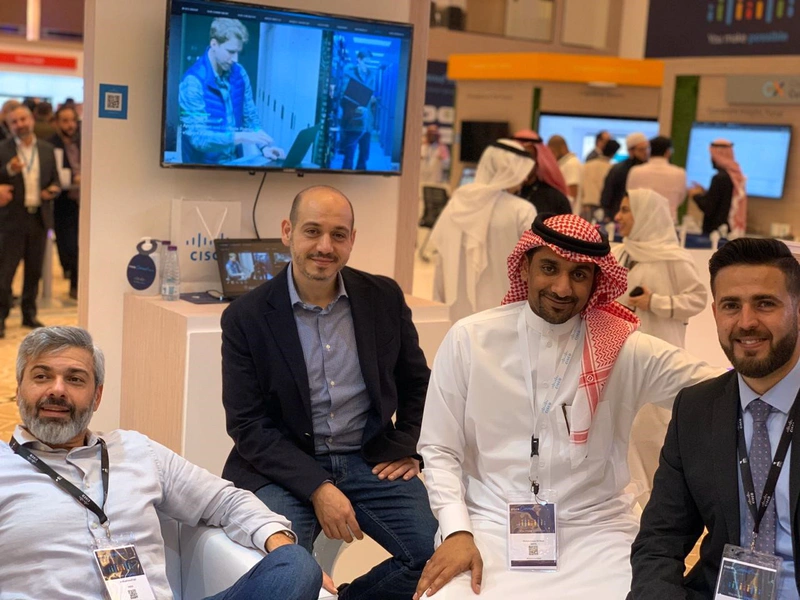 Getting to know the customer and partner base is a key task at important industry events like Cisco Connect. Photo credit - MDS CS