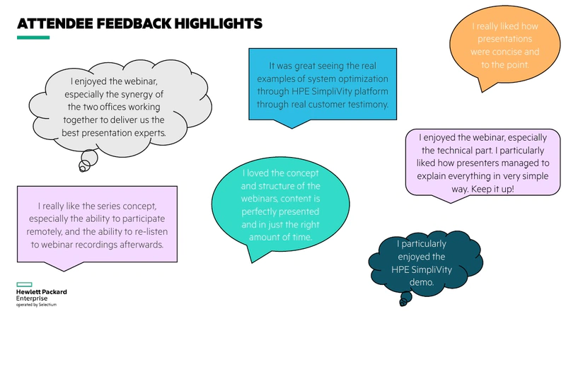 shows colorful feedback text diagram