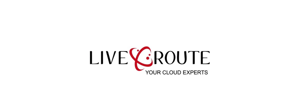 shows a logo with the word LiveRoute