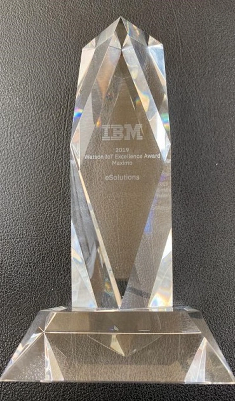 le prix d'excellence IoT IBM Watson 2019