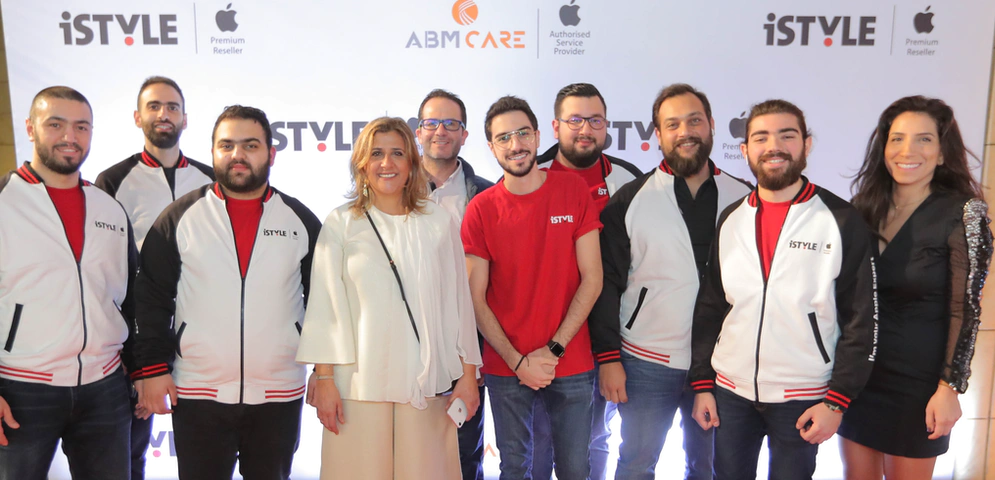 Lucie Sidawi et son équipe lors du lancement d’iSTYLE Beyrouth Crédit photo: Copyright Midis Group