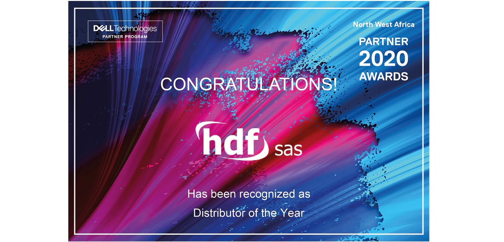 Pour HDF SAS, une année de développement et de succès a été récompensée par ce prix majeur de l'industrie. Crédit photo: HDF sas